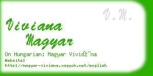 viviana magyar business card